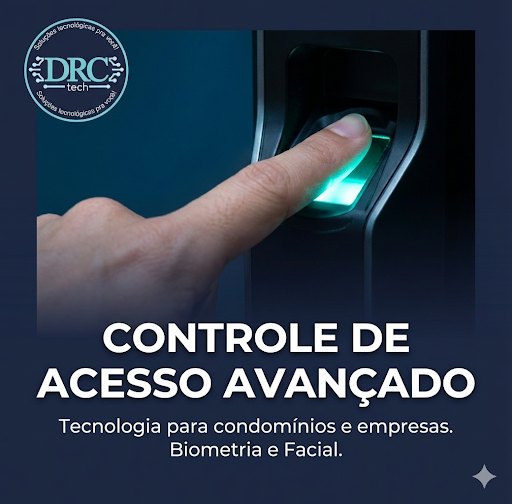 Controle de acesso avançado — biometria e reconhecimento facial